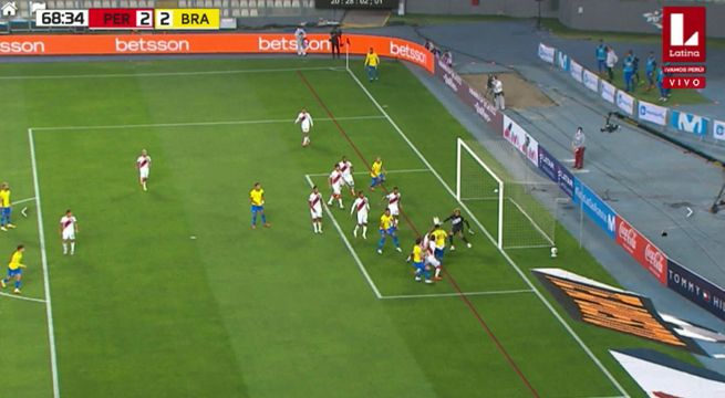 Brasil empata a Perú con un gol que se tuvo que definir con ayuda del VAR