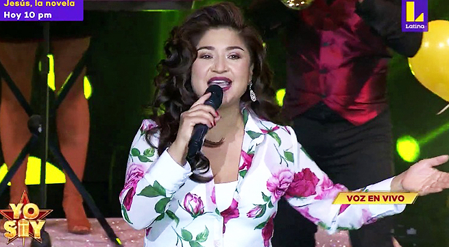 Imitadora de Gloria Estefan interpretó 