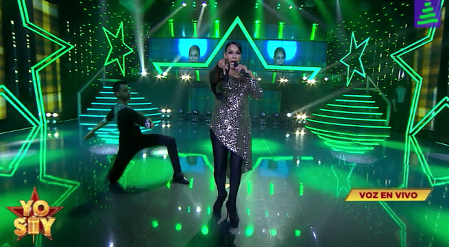 La imitadora de Olga Tañón cantó “Sé que vendrás llorando”