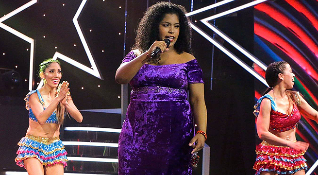 Imitadora de Eva Ayllón sorprendió al interpretar el tema “Ingá”