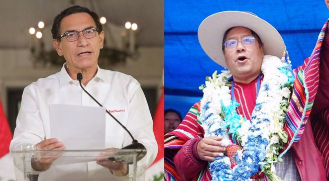 Vizcarra saludó a Luis Arce por su triunfo en las elecciones presidenciales de Bolivia