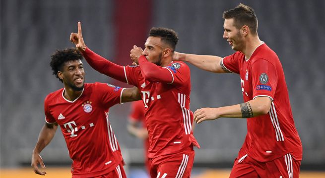 El Bayern Múnich golea al Atlético de Madrid en su debut en la Champions League 2020-21