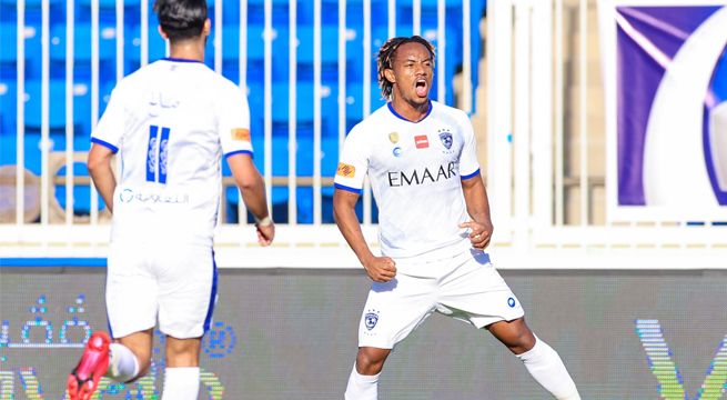 ¡Sigue en racha!: Mira el golazo que André Carrillo anotó con el Al-Hilal [VIDEO]