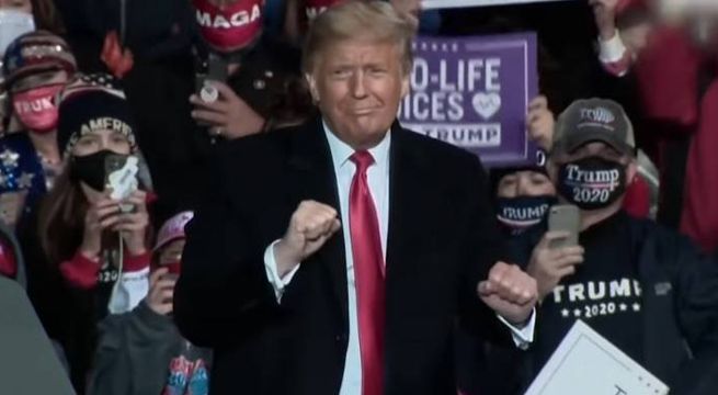 Donald Trump baila salsa en busca del voto latino en elecciones de EEUU [VIDEO]