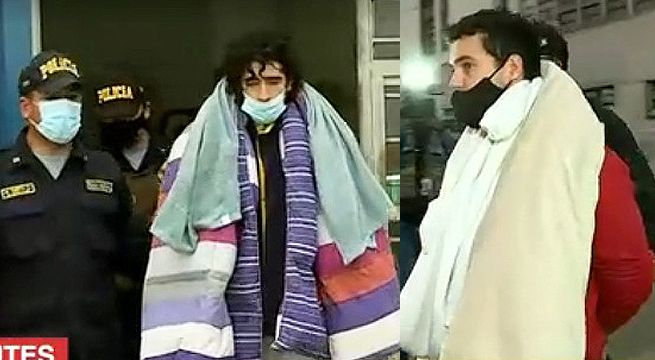 Acusados de violación fueron trasladados a Carceleta de Ancón [Video]