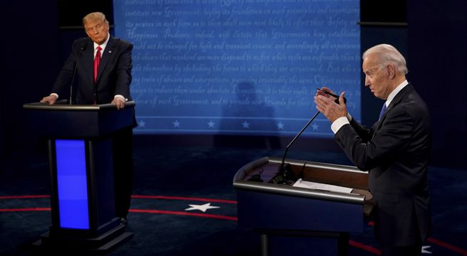 Lo más destacado del último debate entre Donald Trump y Joe Biden [VIDEO]