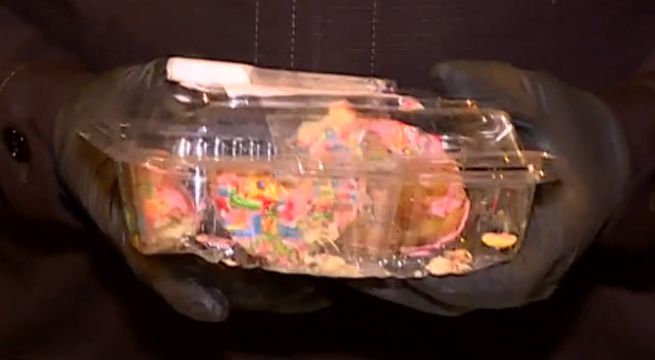 Capturan a sujetos que comercializaban donuts y queques con marihuana [VIDEO]