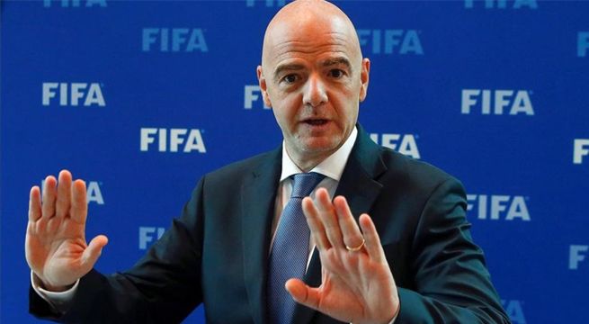 Presidente de la FIFA da positivo por Covid-19