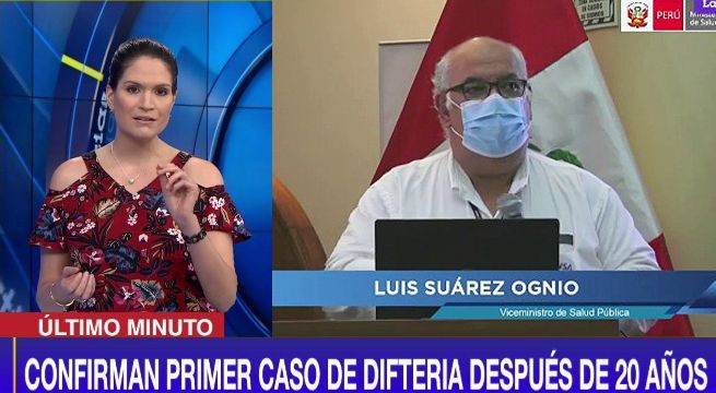 Confirman caso de difteria en Lima en niña de 5 años [Video]