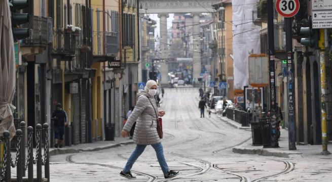 Italia registra récord de nuevos casos de coronavirus