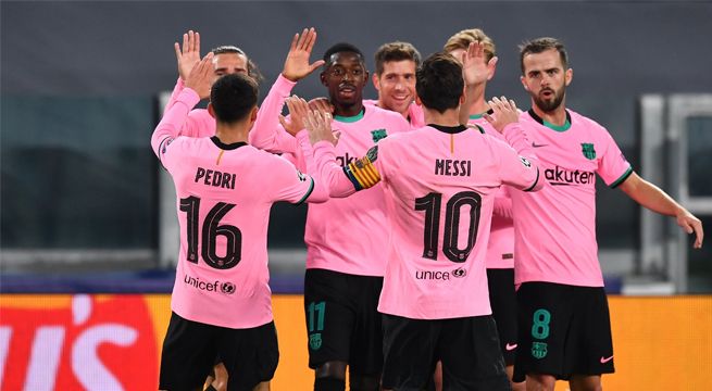 Barcelona vence a la Juventus en la Champions League