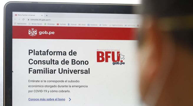 Bono Universal: mira cómo solicitar cambio de persona designada a cobrar vía online