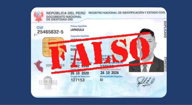 RENIEC aclara que aún no recibe la información para tramitar el DNI de Gianluca Lapadula