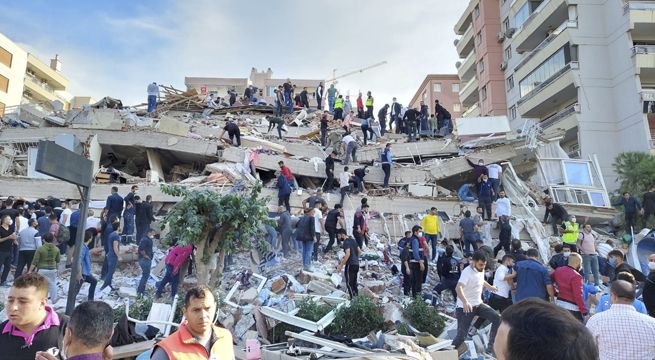 Terremoto de magnitud 7.0 causa varias muertes en Turquía y Grecia [VIDEO]