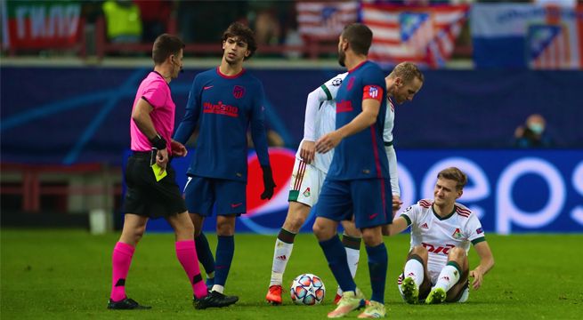 El Atlético de Madrid no pudo con le Lokomotiv de Moscú en la Champions League