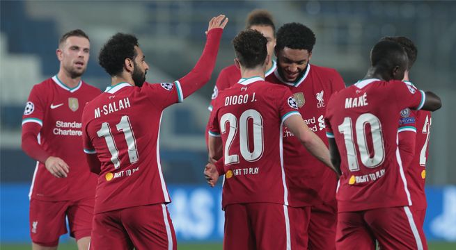 Liverpool golea y lidera el Grupo D de la Champions League