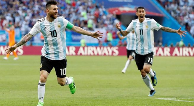 Argentina anuncia su convocatoria para enfrentar a la selección peruana