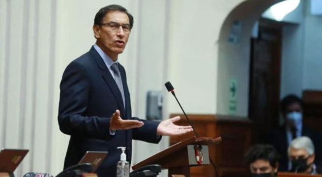Vizcarra se defendió ante el Congreso: 