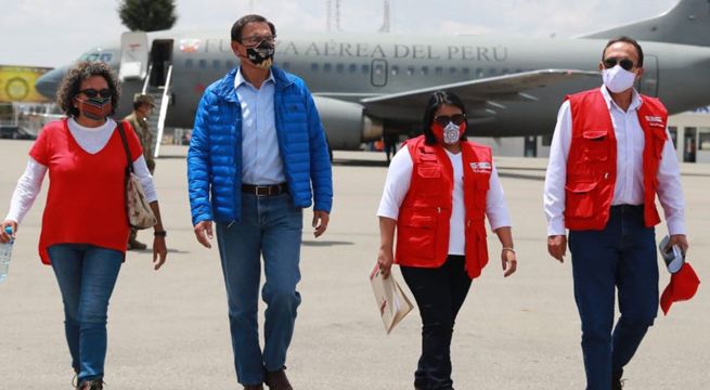 Vizcarra viajó a la región Junín para cumplir con agenda de trabajo