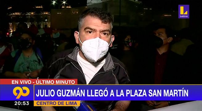 Julio Guzmán se pronuncia tras la vacancia al Presidente de la República [VIDEO]