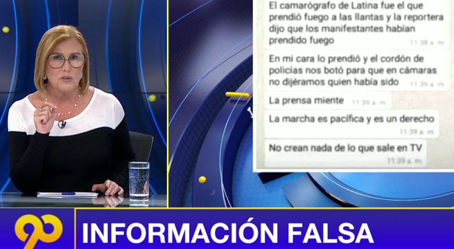 Latina Noticias denuncia información falsa aparecida en redes sociales [VIDEO]