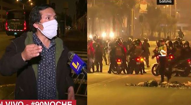 Denuncian que policías emboscaron a manifestantes a las afueras del Congreso [Video]