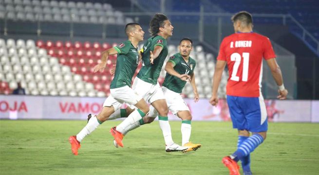 Bolivia consigue su primer punto en su visita a Paraguay
