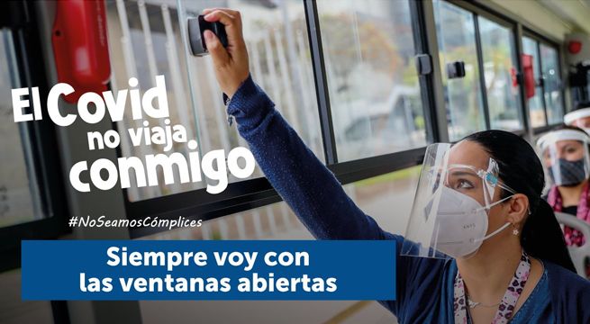 ATU recuerda las medidas sanitarias que se deben cumplir en el transporte urbano
