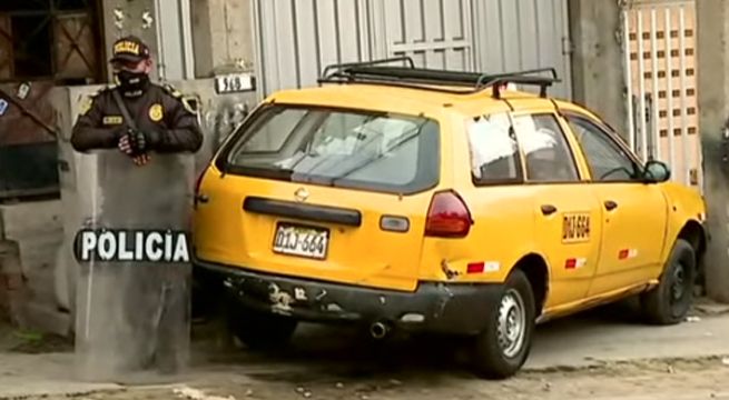Comas: PNP detuvo a cabecilla de banda dedicada al robo de taxis