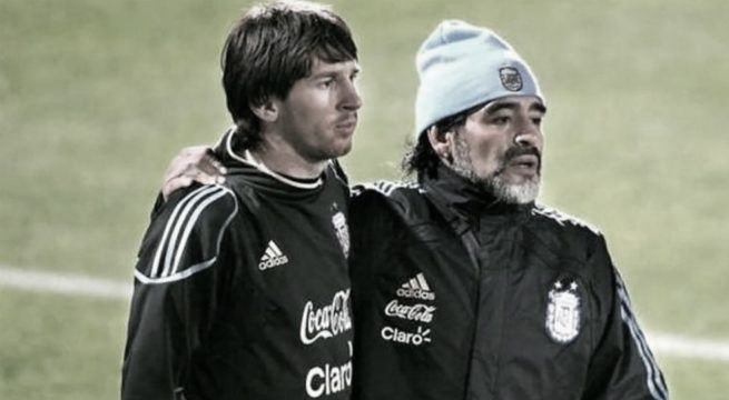 Lionel Messi se despidió de Diego Maradona con este sentido mensaje