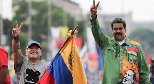 Nicolás Maduro lamentó muerte de Maradona: 