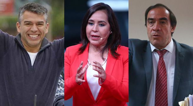 Julio Guzmán, Nidia Vílchez y Yonhy Lescano lideran elecciones internas de sus partidos