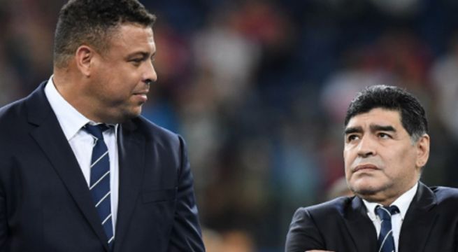 Ronaldo pide que se recuerde a Maradona 