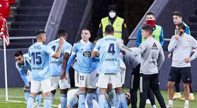 Celta con Tapia se impone al Bilbao por 2 a 0 y se aleja del descenso en España
