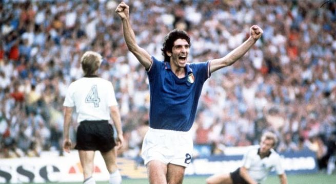 El fútbol lamenta la muerte de Paolo Rossi, el héroe de España 82