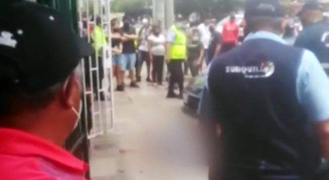 Mujer quedó grave tras caer del sexto piso de un edificio en Surquillo