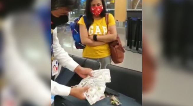 Capturan a mujer que pretendía llevar más de 642 mil dólares falsos a EEUU