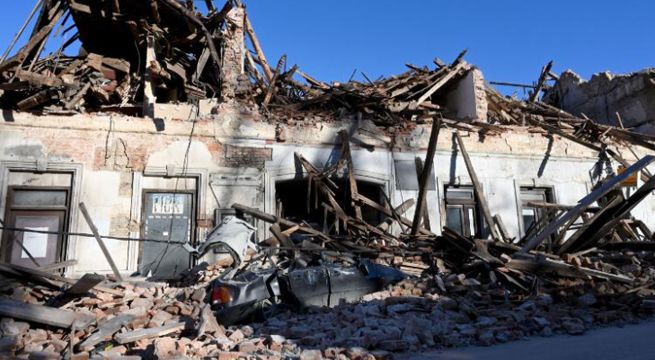 Al menos seis muertos tras fuerte sismo en Croacia