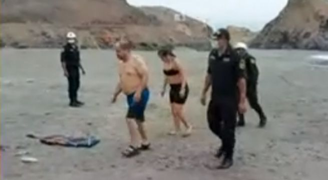 Policía intervino a veraneantes en playas del sur de Lima