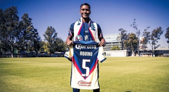 Pedro Aquino fue anunciado como nuevo jugador del América de México