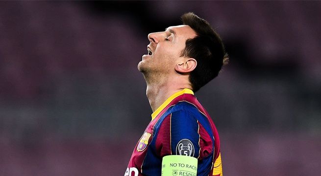 L'Équipe no consideró a Lionel Messi en el once ideal del 2020
