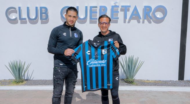 Jonathan Dos Santos fue anunciado como refuerzo del Querétaro de México