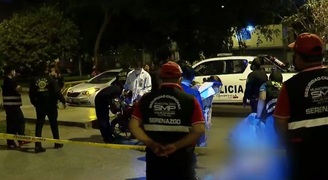 Motociclista fue asesinado de catorce balazos en San Martín de Porres