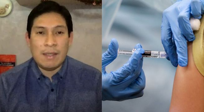 Médico peruano en Italia recibió vacuna de Pfizer: 