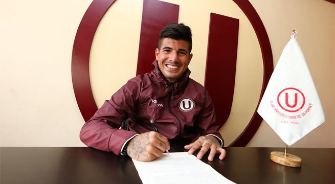 Armando Alfageme renovó su vínculo con Universitario de Deportes