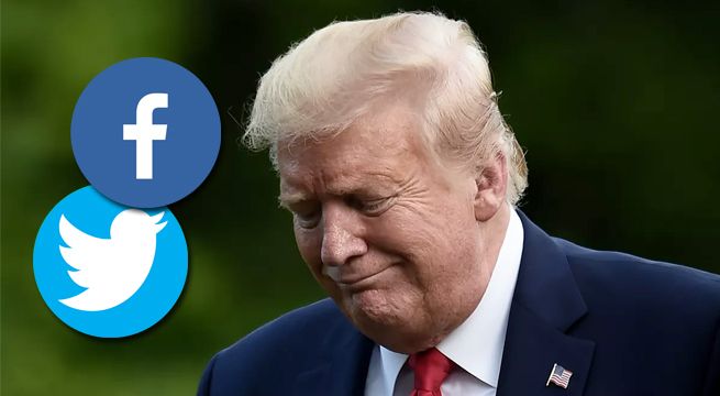 Twitter y Facebook bloquean temporalmente las cuentas de Donald Trump