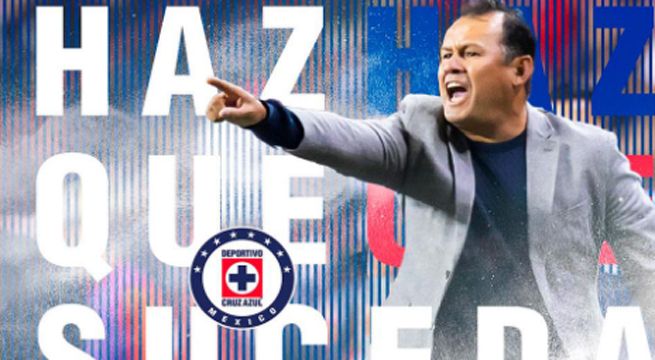Juan Reynoso se mostró ilusionado por afrontar el reto de ser entrenador del Cruz Azul