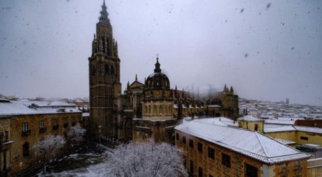 Nevadas históricas en el centro de España
