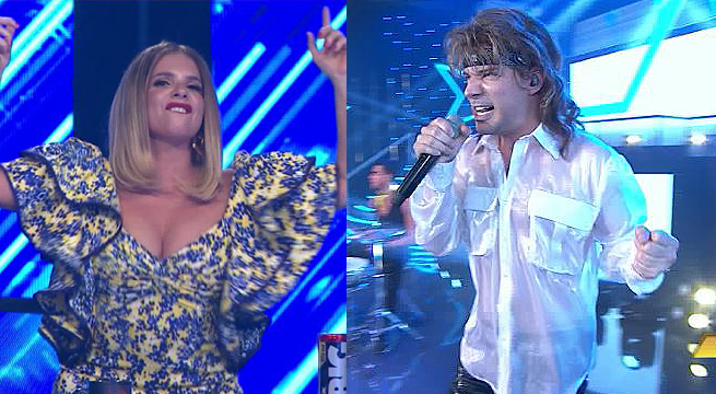 Imitador de Jon Bon Jovi retumbó el escenario en la Gran Final con “Born to be my baby”