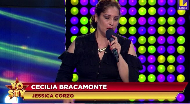 Imitadora de Cecilia Bracamonte nos regaló esta presentación